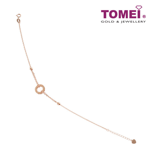 TOMEI The Circle of Bliss Bracelet, Rose Gold 750