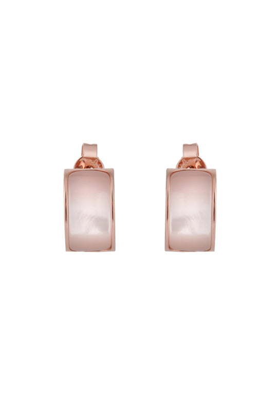 TOMEI Rouge Collection Enchanting Earrings, Rose Gold 750