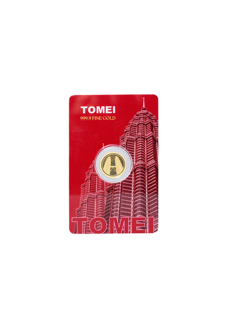 [Tomei Exclusive] KLCC Twin Towers Gold Bar | 2 Gram | 5 Grams | Fine Gold 9999
