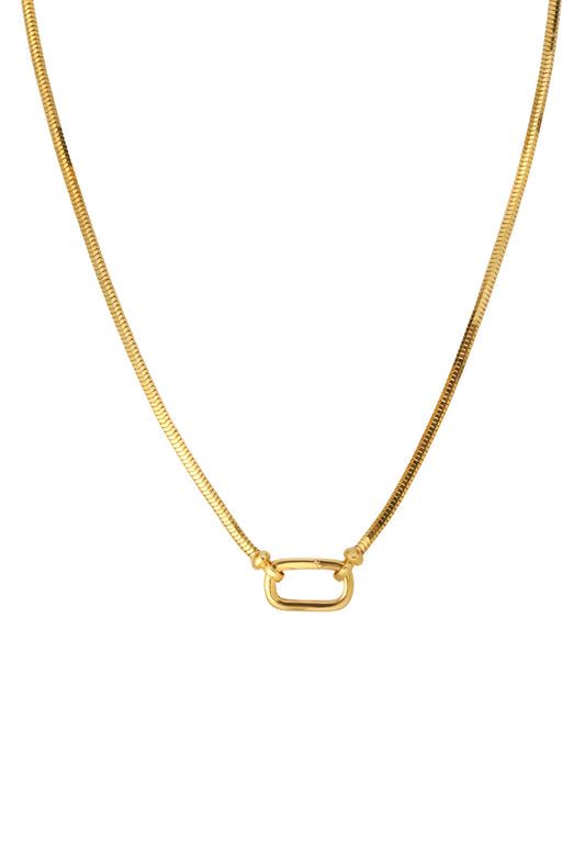 TOMEI Lusso Italia Chomel Necklace, Yellow Gold 916