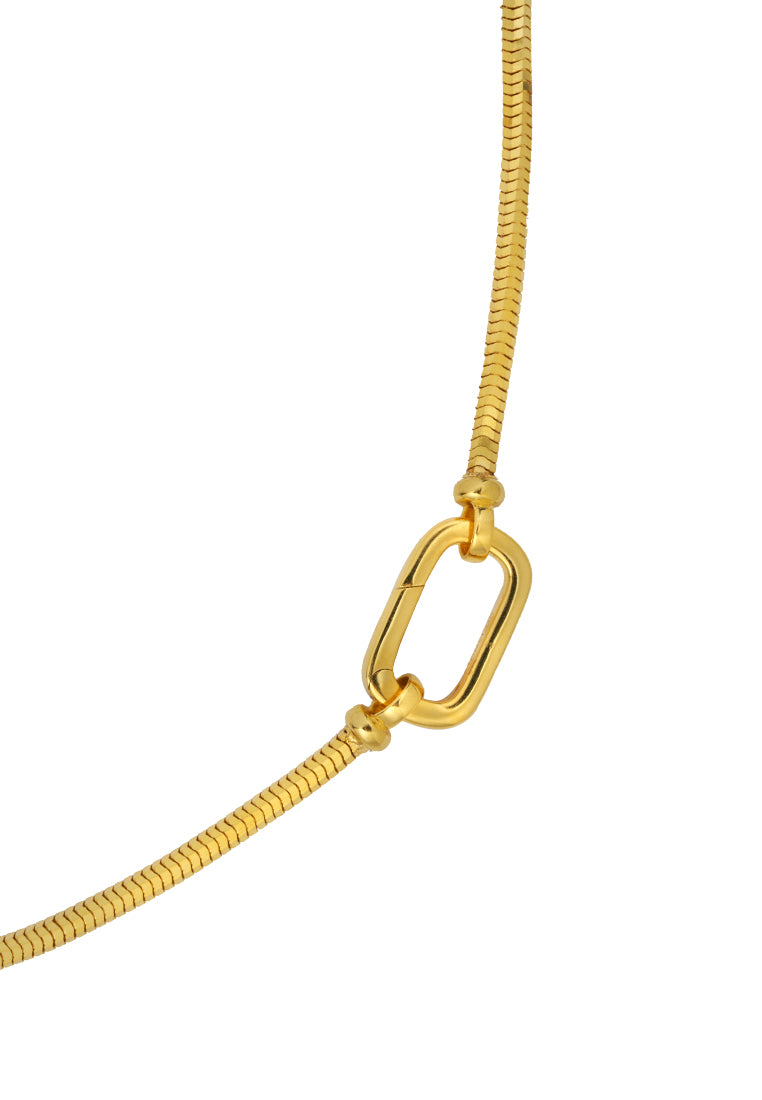 TOMEI Lusso Italia Chomel Necklace, Yellow Gold 916