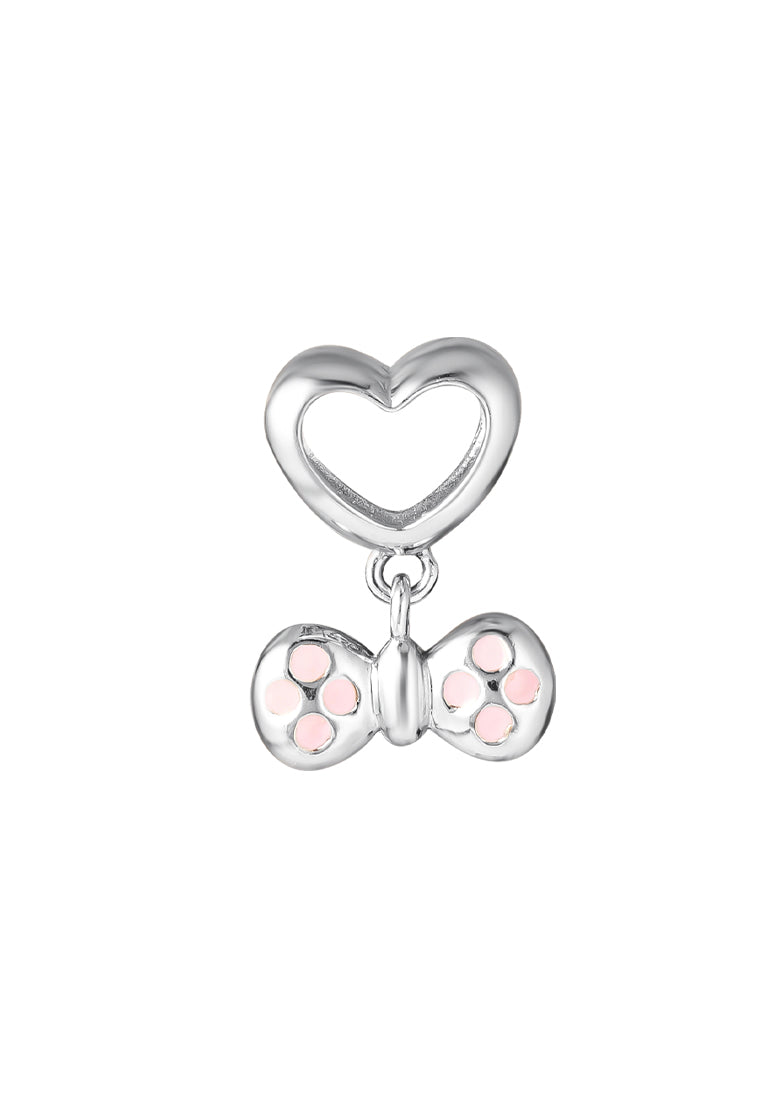 Charm of Sprinkles in Pink Ribband | Tomei White Gold 585