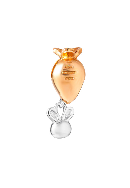 TOMEI Carrot of Today Charm | White Gold 585 (14K) (P5789)