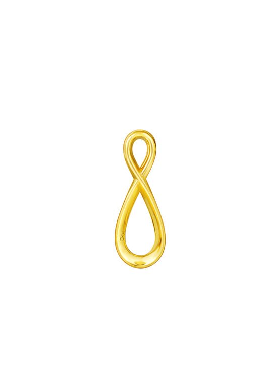 TOMEI Anastasia Infinity Pendant, Yellow Gold 916