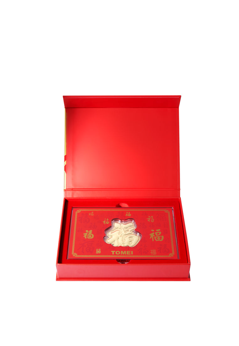 TOMEI Fu-Zi Gold Wafer 0.5G, Yellow Gold 9999