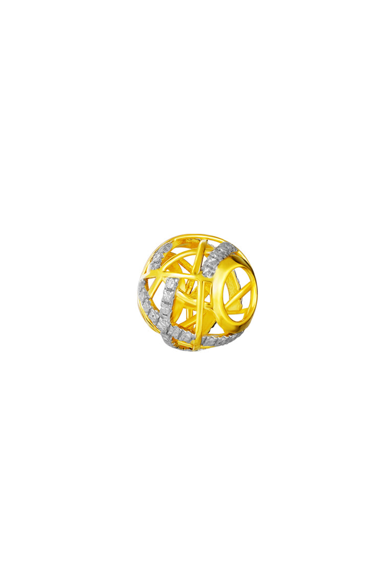 TOMEI Chomel Collection Ball Charm, Yellow Gold 916