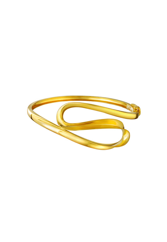 TOMEI Anastasia Bangle, Yellow Gold 916