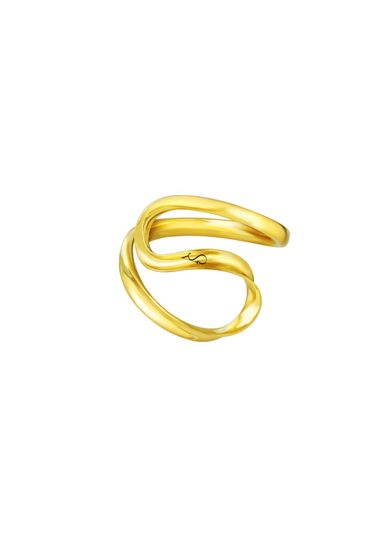 TOMEI Anastasia Ring, Yellow Gold 916