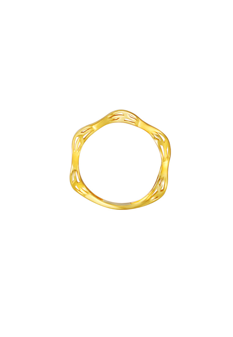 TOMEI Sri Puteri Ring, Yellow Gold 916