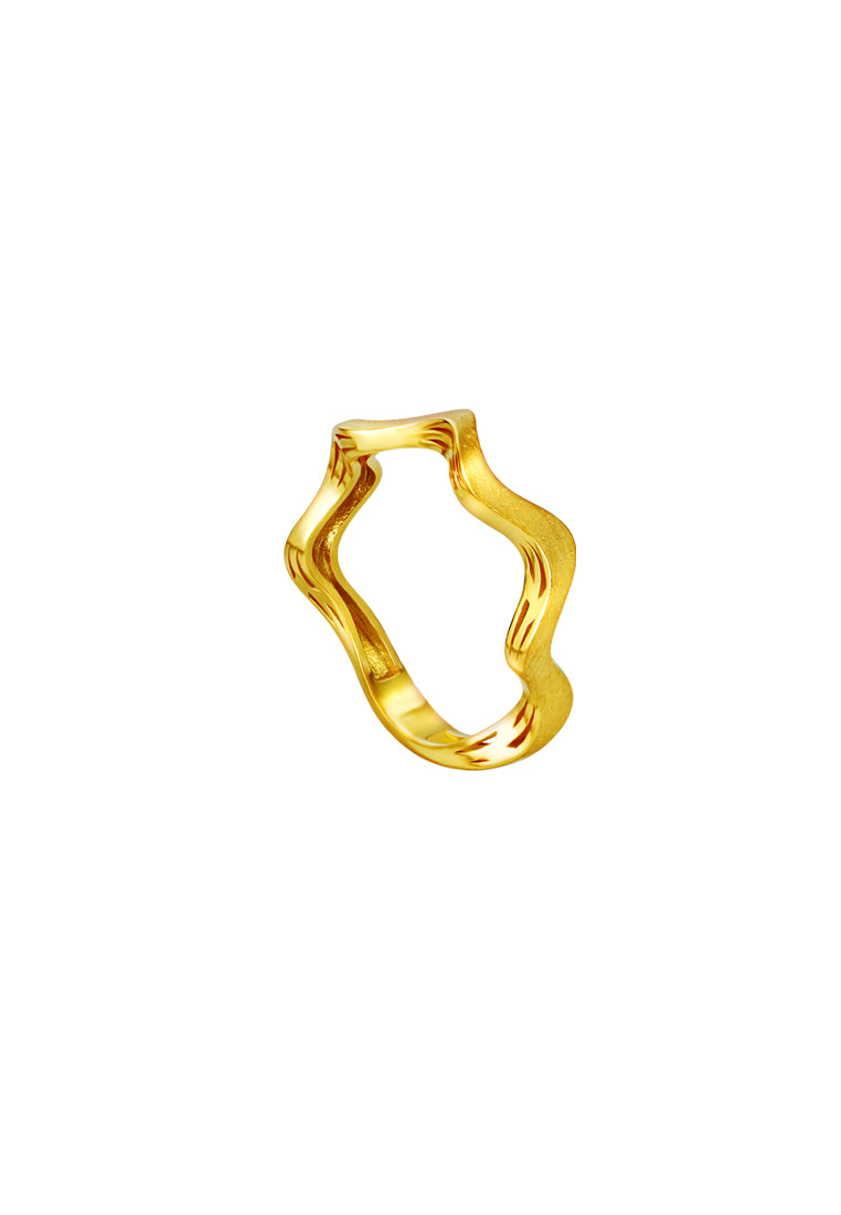 TOMEI Sri Puteri Ring, Yellow Gold 916