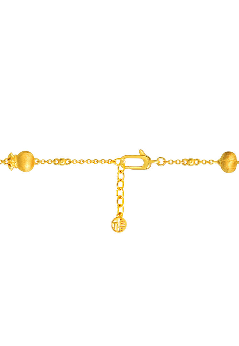 TOMEI Fortune in Motion Bracelet, Yellow Gold 916