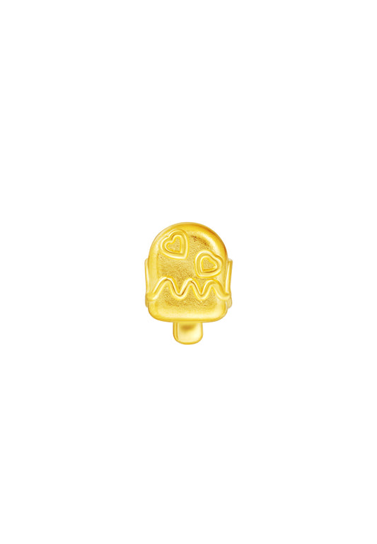 TOMEI Ice Cream Charm, Yellow Gold 999