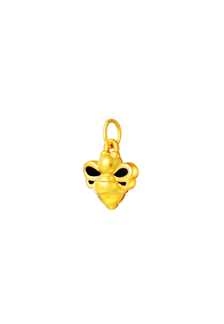 TOMEI Beez Pendant, Yellow Gold 999