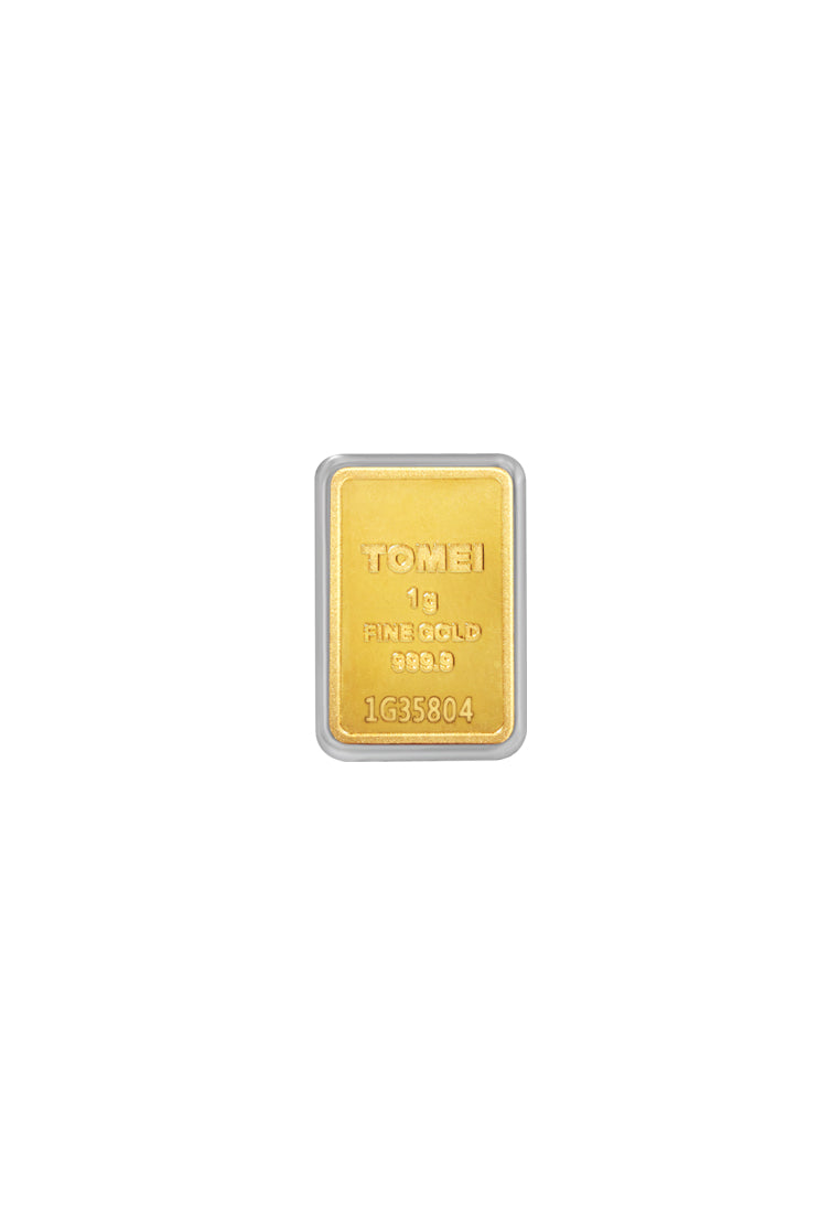 [Tomei Exclusive] KLCC Twin Towers Gold Bar | 1 Gram | Fine Gold 9999