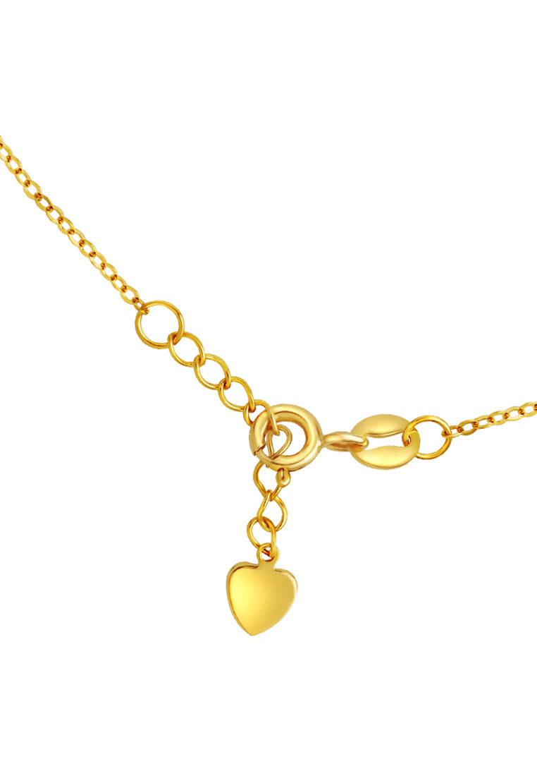 TOMEI Gourd Necklace, Yellow Gold 916