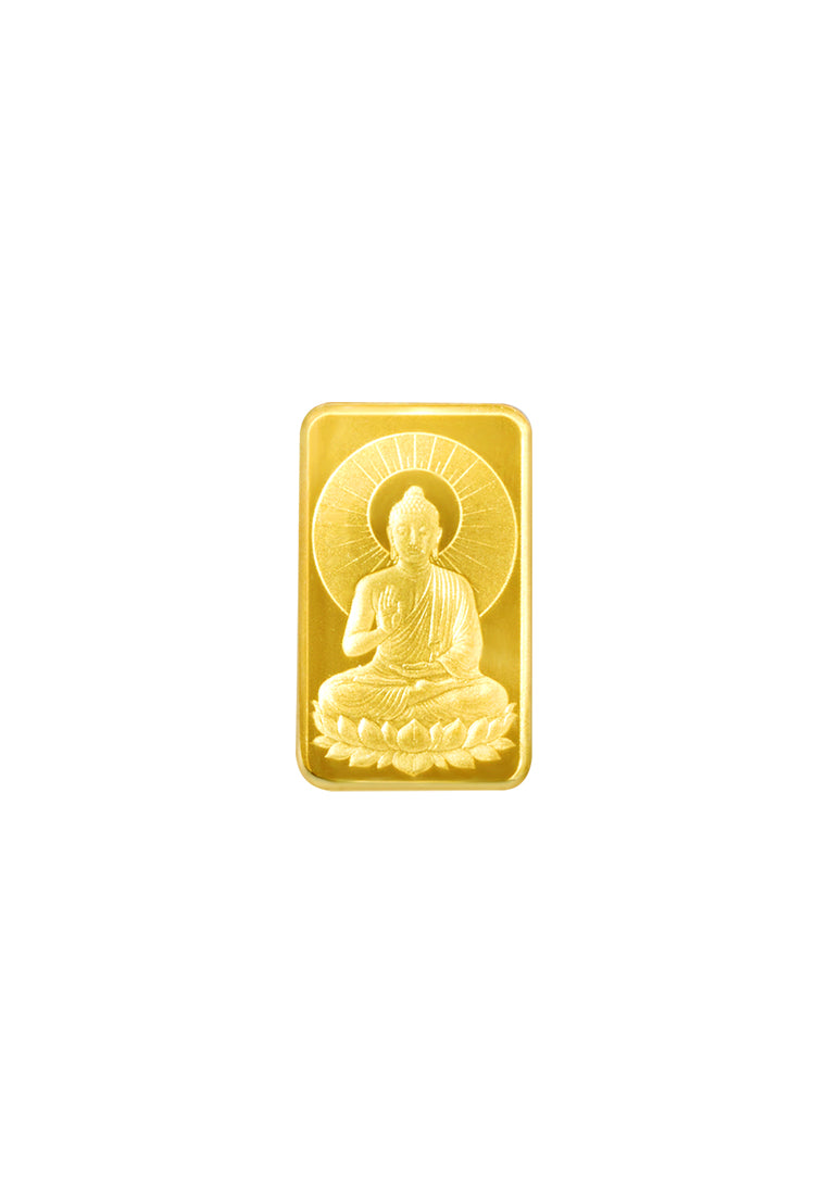 TOMEI x PAMP Suisse Buddha Gold Bar | 5 Grams | Fine Gold 9999