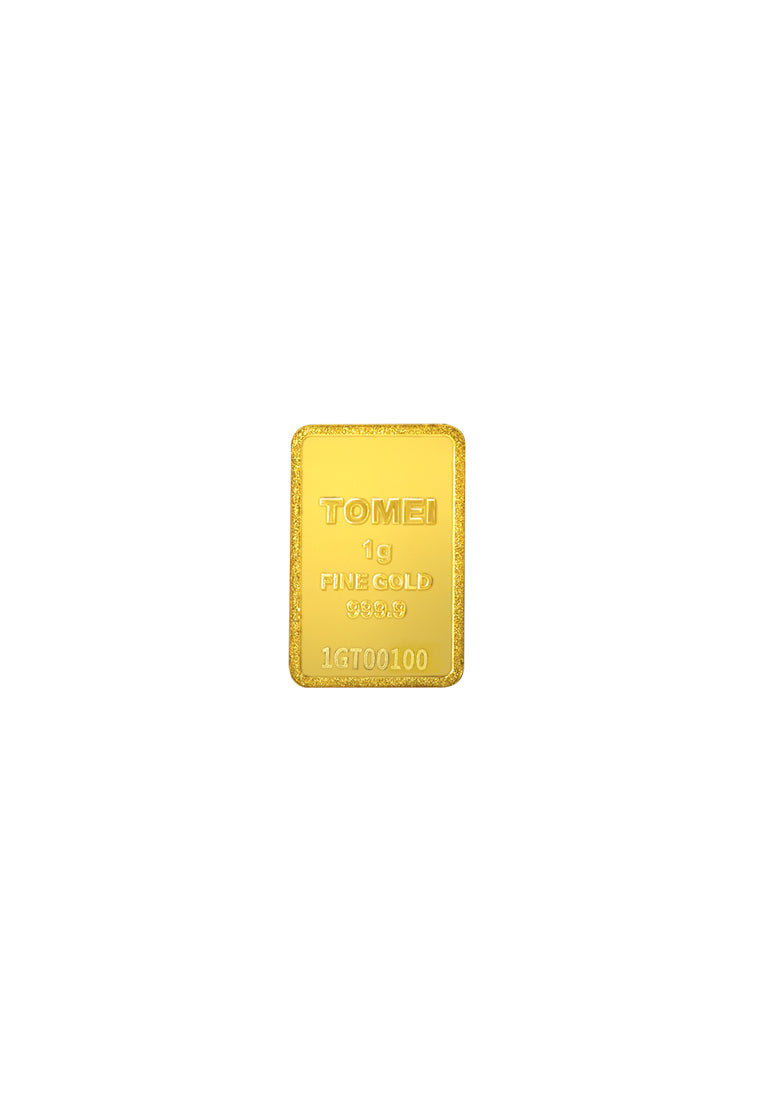 TOMEI [Online Exclusive] The Four Season Spring Gold Bar | 1 Gram | Fine Gold 9999
