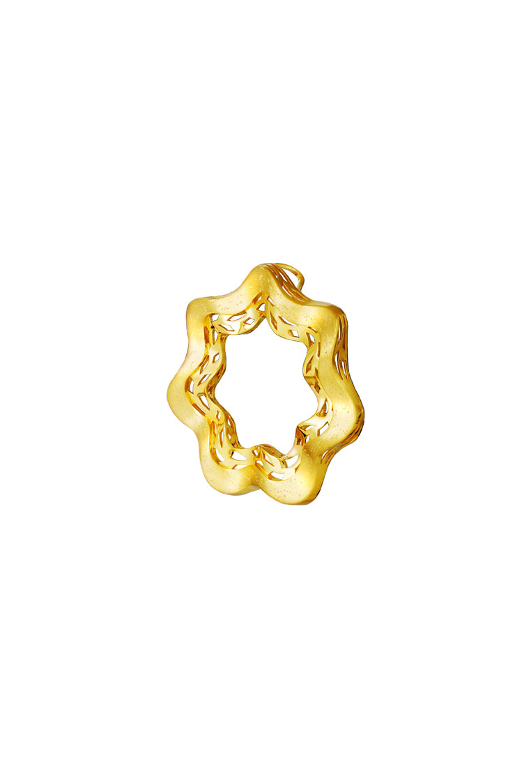 TOMEI Sri Puteri Collection Pendant, Yellow Gold 916