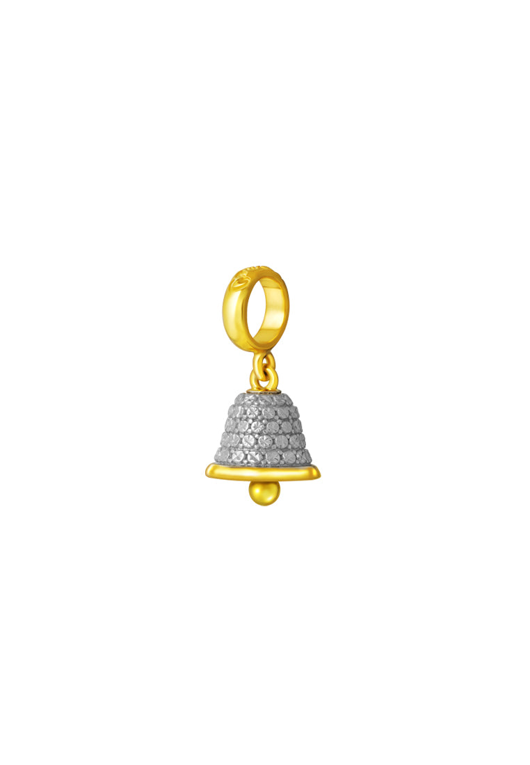 TOMEI Chomel Collection Bell Charm, Yellow Gold 916