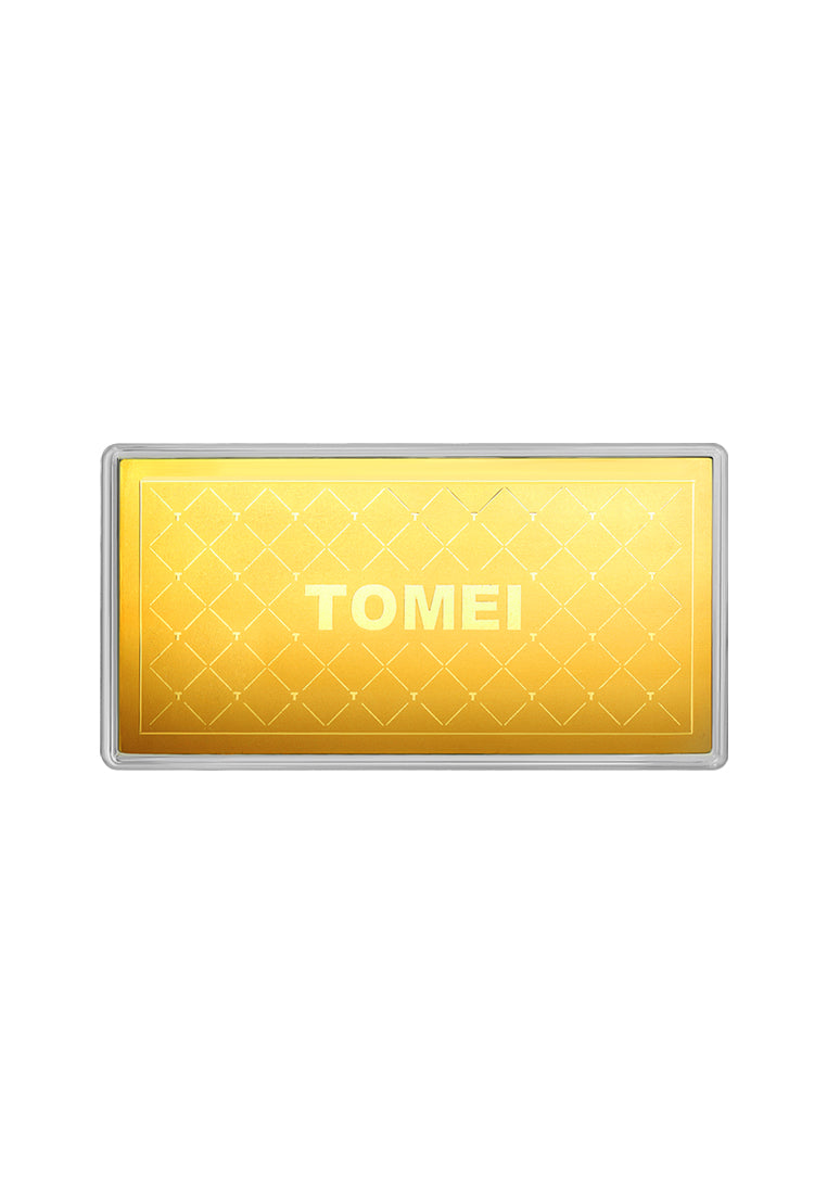 TOMEI Bai Nian Hao He Wedding Gold Wafer 0.5G, Yellow Gold 9999
