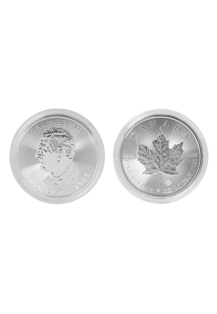 Tomei x Royal Canadian Mint Maple Leaf Coin 1OZ | Tomei 9999 Fine Silver