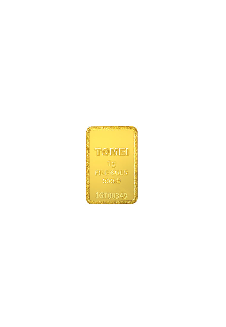 TOMEI [Online Exclusive] The Four Season Summer Gold Bar | 1 Gram | Fine Gold 9999