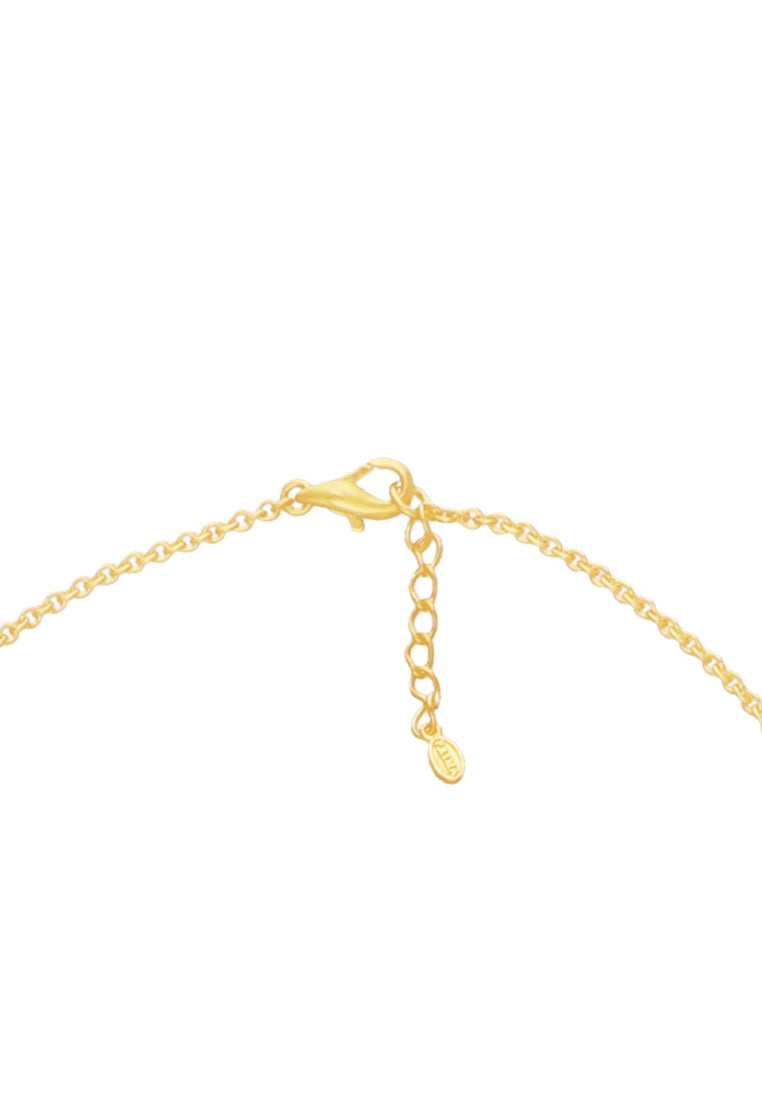 TOMEI X Prima Gold Ginkyo Collection Necklace, Yellow Gold 999