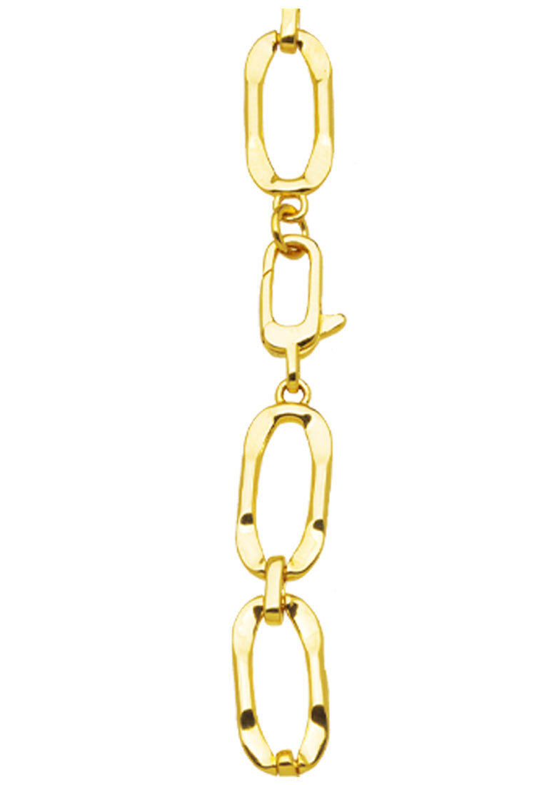 TOMEI Linked Bracelet, Yellow Gold 916