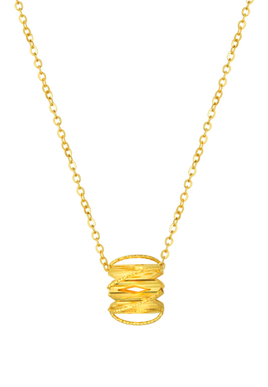 TOMEI x Xifu Aurora Necklace, Yellow Gold 999