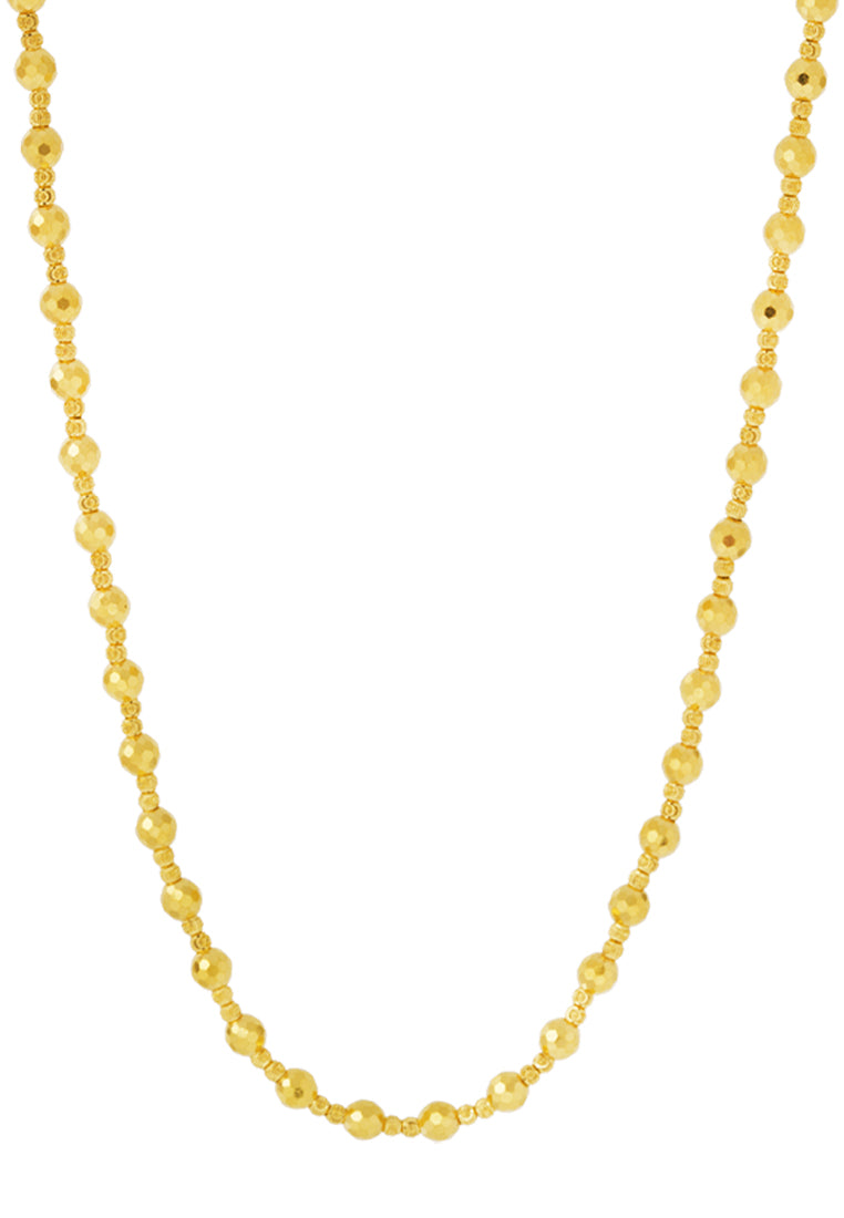 TOMEI Lusso Italia, Ecletic Ball Necklace, Yellow Gold 916