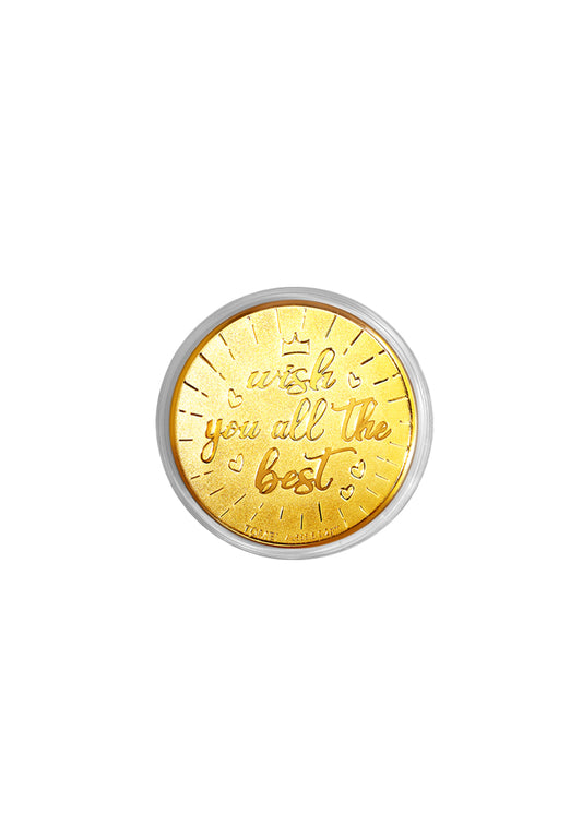 TOMEI All The Best Gold Wafer 0.2G, Yellow Gold 9999
