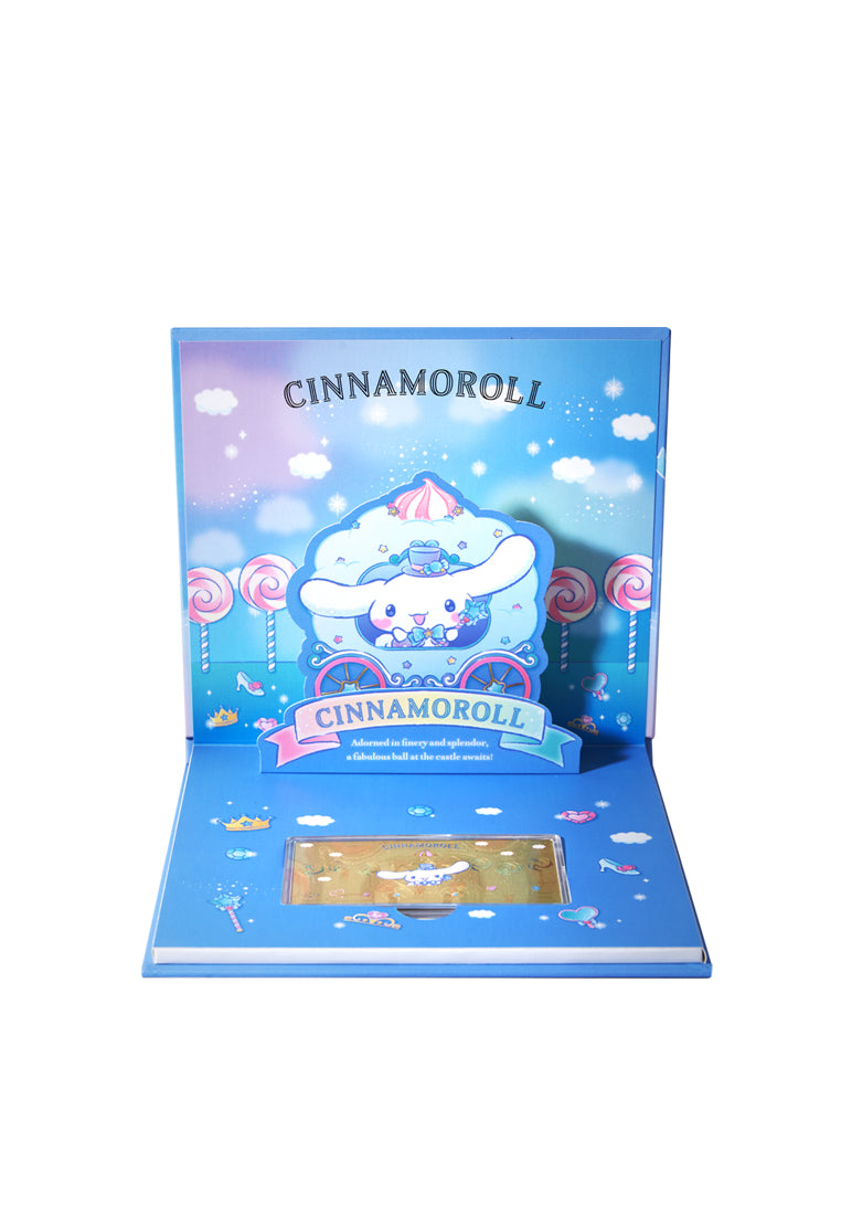 TOMEI I Sanrio Cinnamoroll Sparkle Gold Wafer 0.5G I Fine Gold 9999
