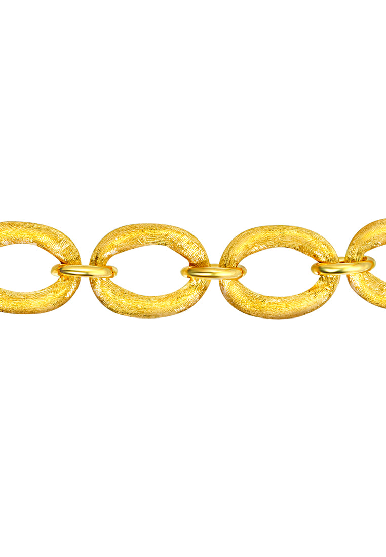 TOMEI Lusso Italia Bracelet, Yellow Gold 916