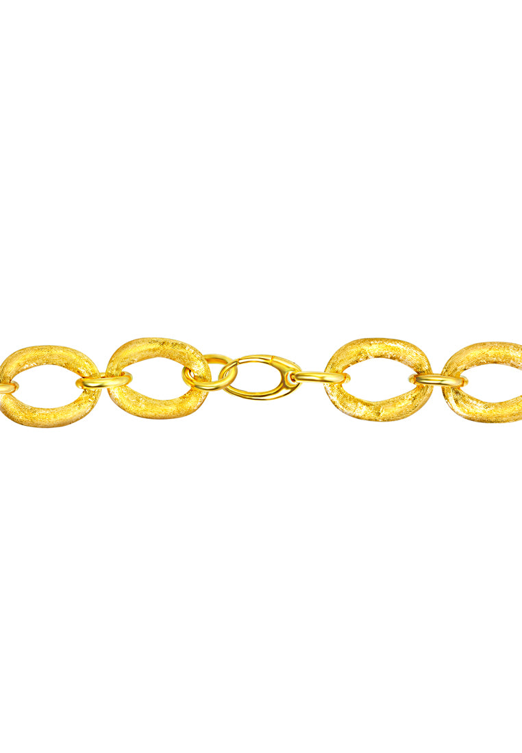 TOMEI Lusso Italia Bracelet, Yellow Gold 916