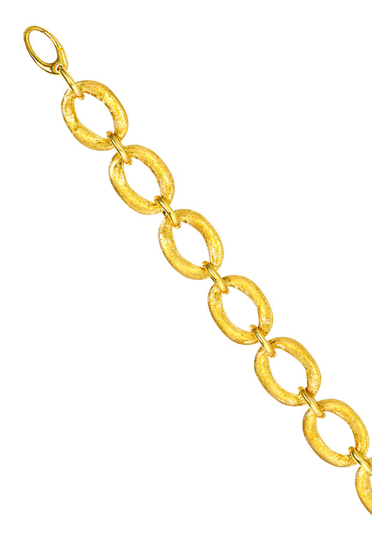 TOMEI Lusso Italia Bracelet, Yellow Gold 916