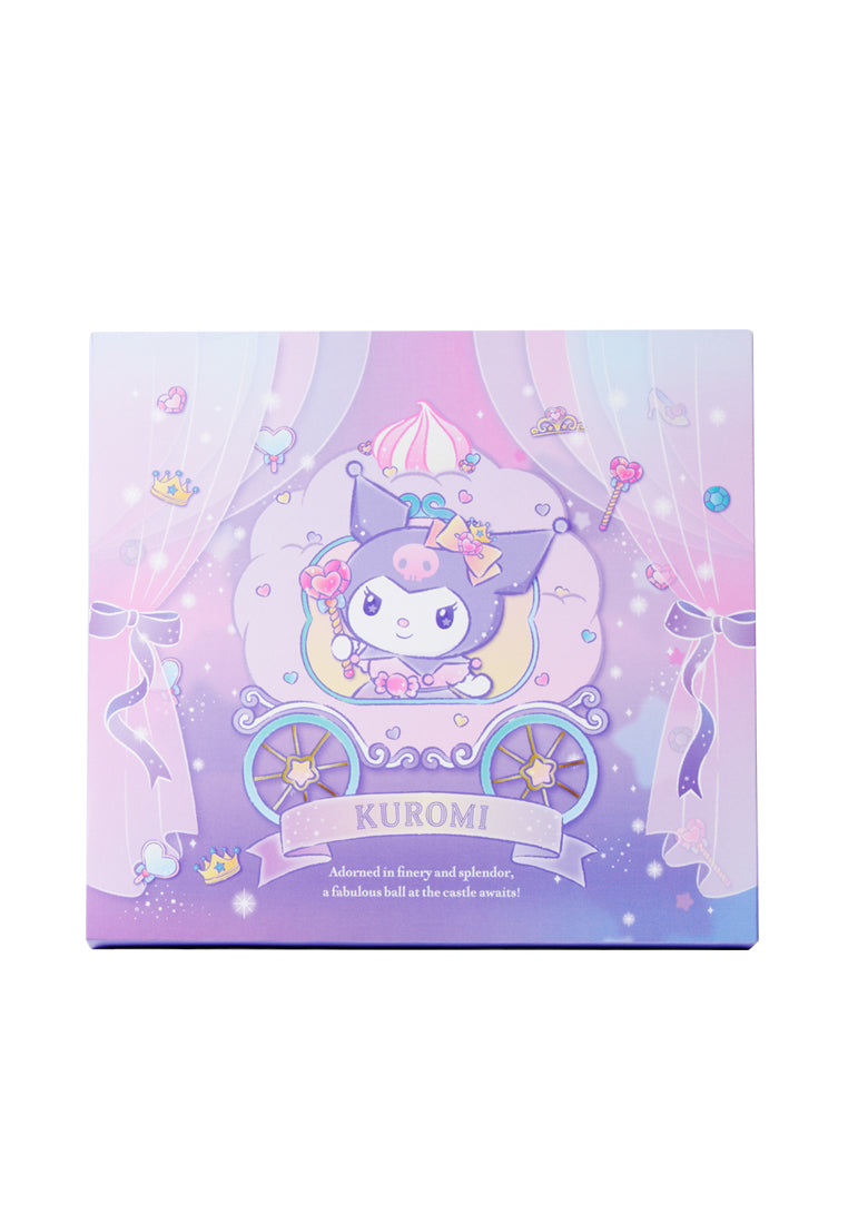 TOMEI I Sanrio Kuromi Sparkle Gold Wafer 0.5G, Yellow Gold 9999