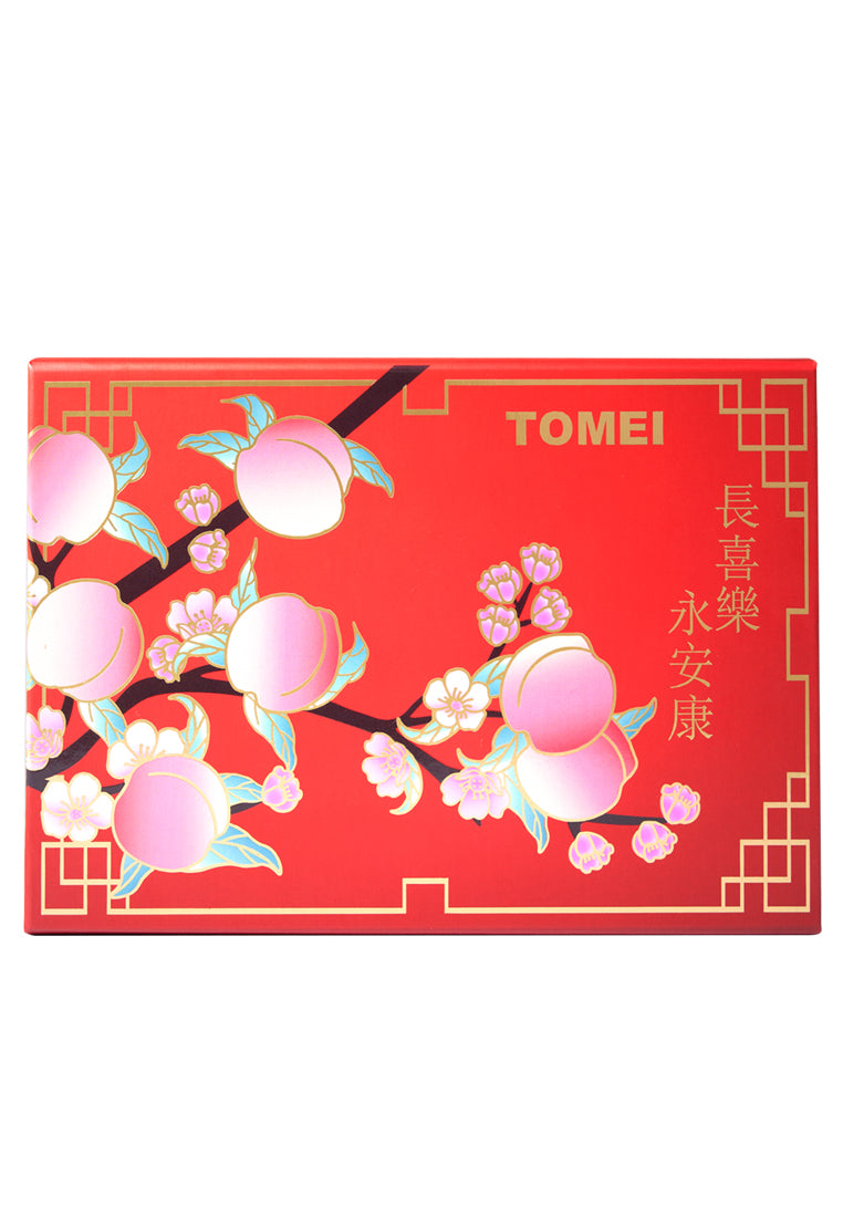 TOMEI Peach Fruit Gold Wafer 0.5G, Yellow Gold 9999