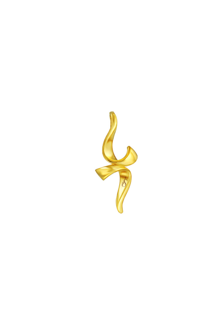 TOMEI Anastasia Pendant, Yellow Gold 916