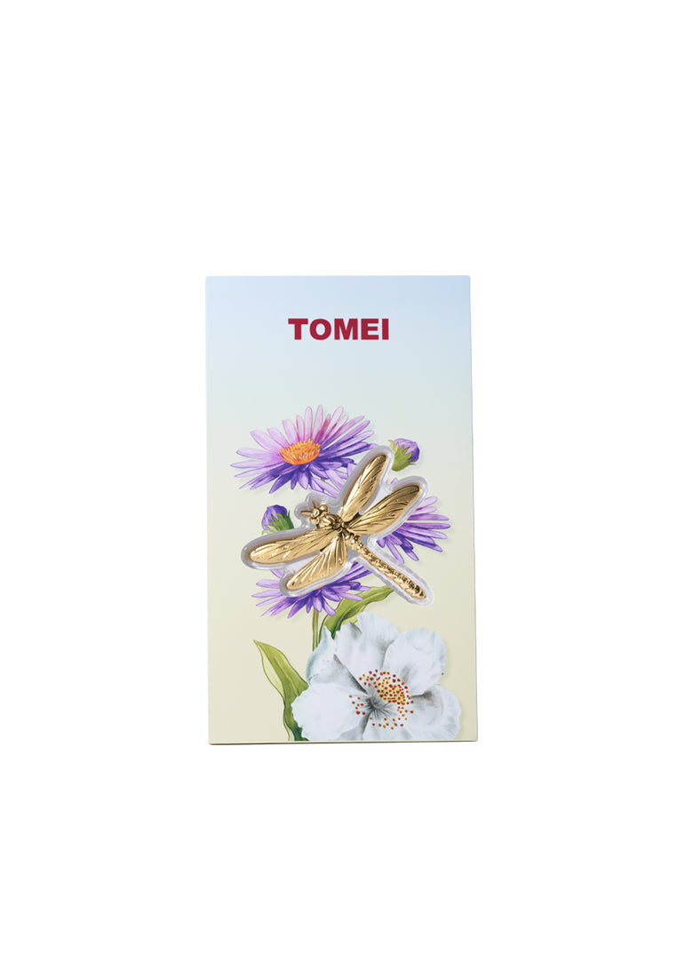 TOMEI [Online Exclusive] Dragonfly Gold Wafer 0.2G, Yellow Gold 9999