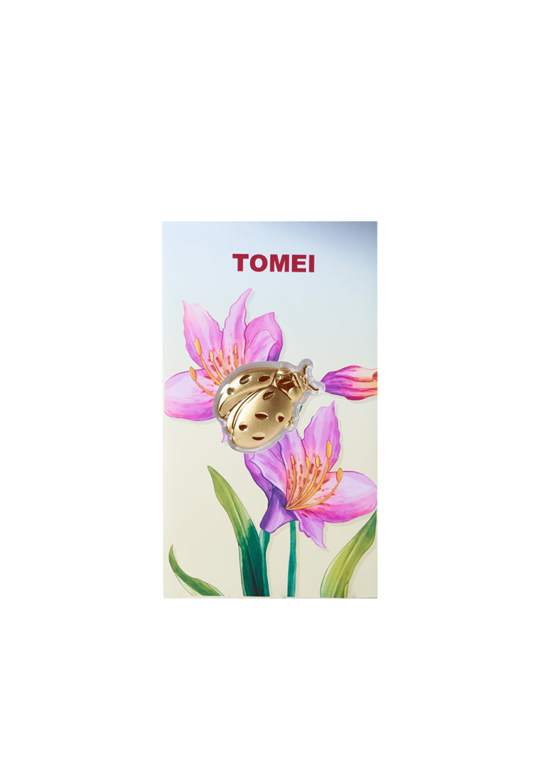 TOMEI [Online Exclusive] Ladybug Gold Wafer 0.2G, Yellow Gold 9999