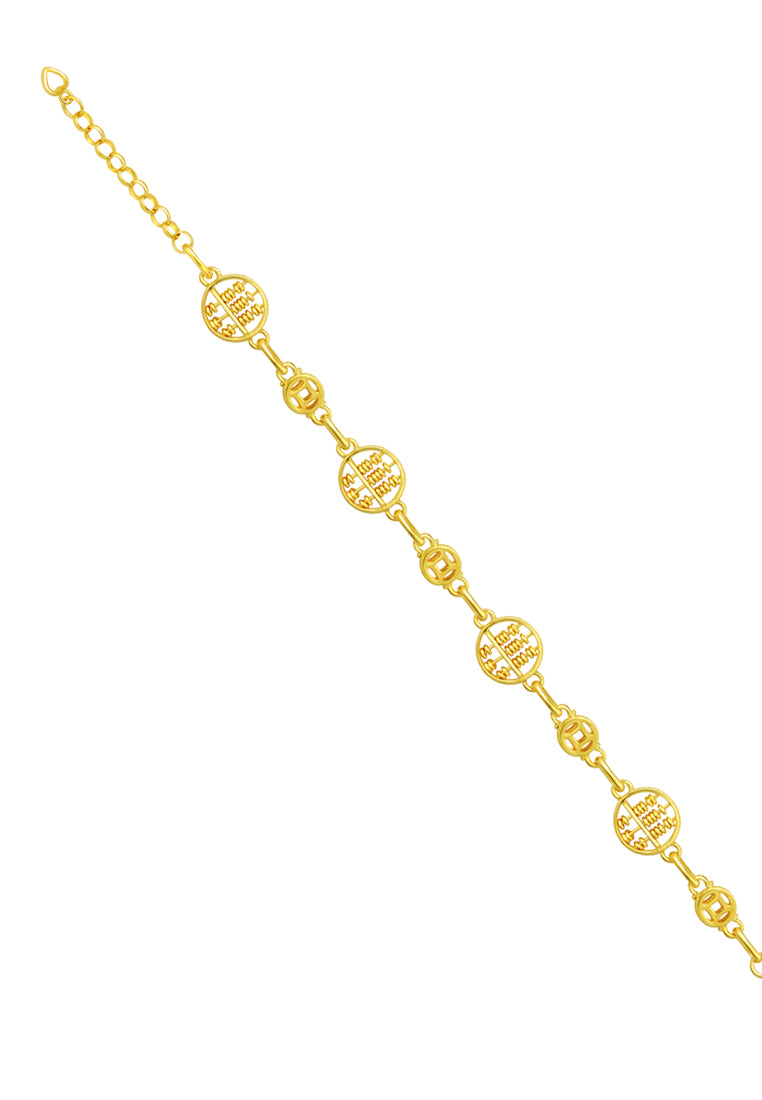TOMEI Abacus Bracelet, Yellow Gold 916