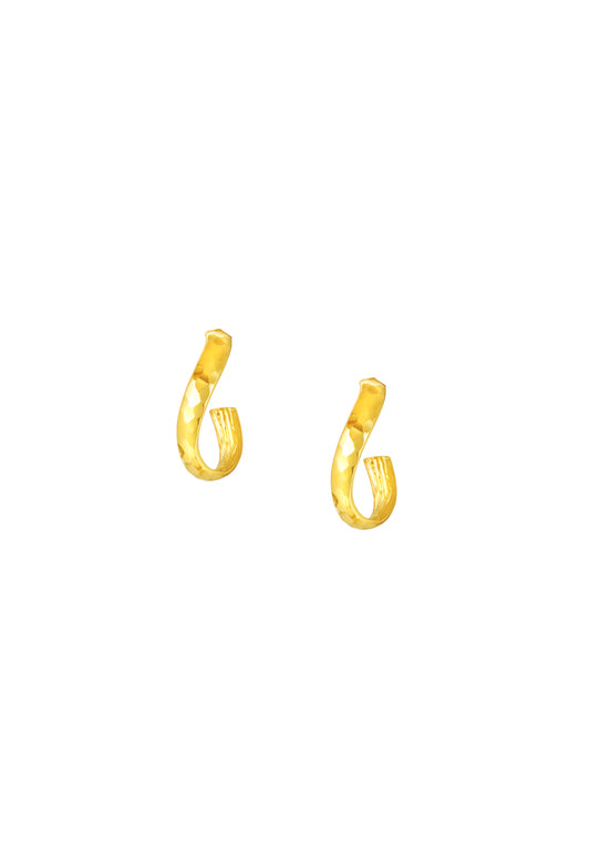 TOMEI Lusso Italia Earrings, Yellow Gold 916