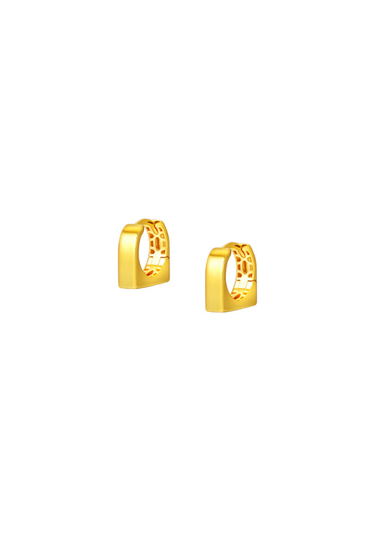 TOMEI Lusso Italia Earrings, Yellow Gold 916