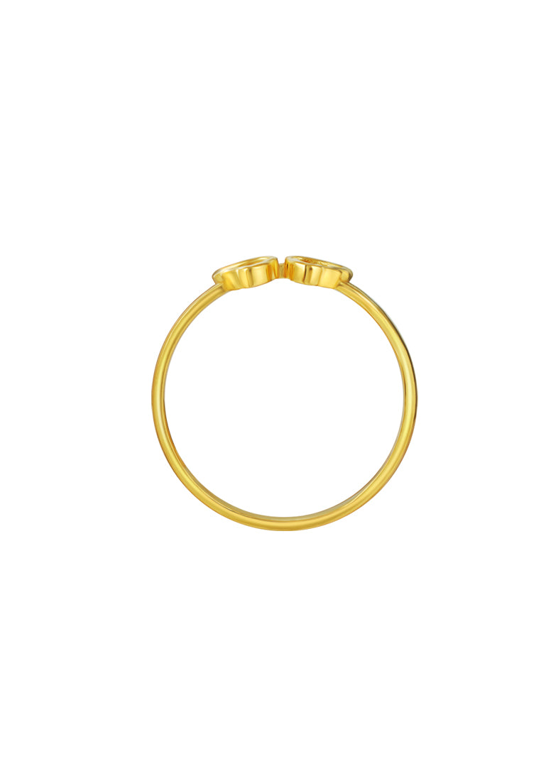 TOMEI Butterfly Ring, Yellow Gold 916