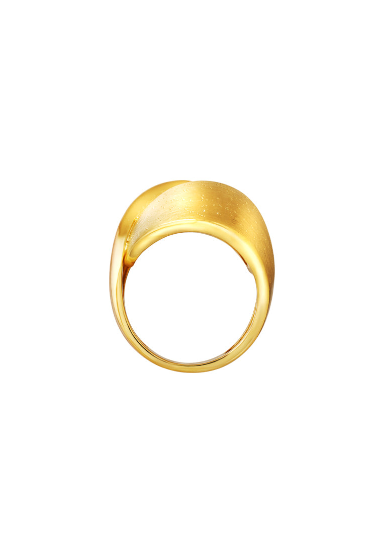 TOMEI Sri Puteri, The Harmony Series Ring, Yellow Gold 916