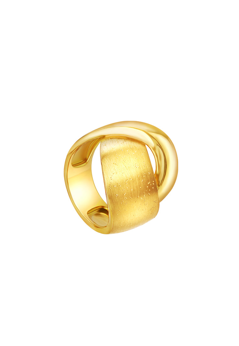 TOMEI Sri Puteri, The Harmony Series Ring, Yellow Gold 916