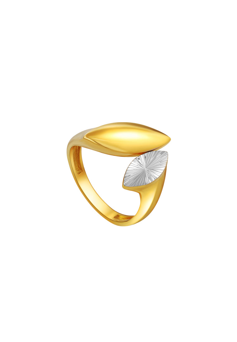 TOMEI Diamond Cut Collection Ring, Yellow Gold 916