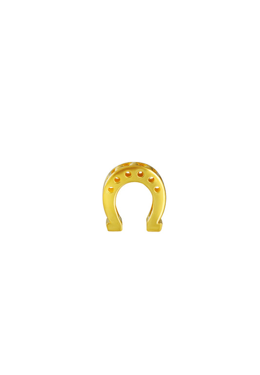 TOMEI Chomel Collection Horse Shoe Charm, Yellow Gold 916
