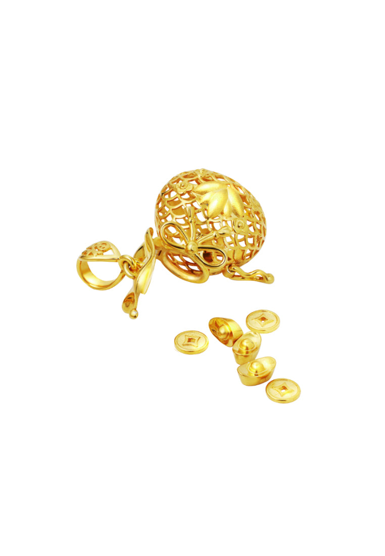 TOMEI Harmonious Pendant, Yellow Gold 916