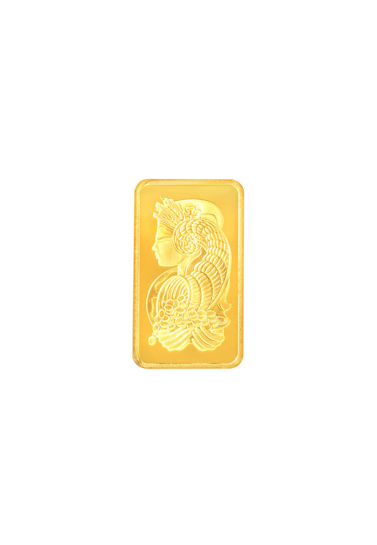 TOMEI x PAMP Suisse Lady Fortuna Gold Bar | 50 Grams | Fine Gold 9999